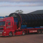 pipe transport MJI Transport Trucks Hauling Goods Across Ireland and Europe