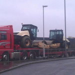 rollers Low Loader Haulage Company MJI Transport Ireland UK