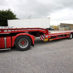 flat bed Driver Accompanied Roll On Roll Off Service by MJI Transport